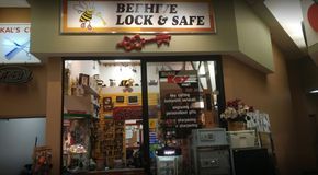 Storefront of Beehive Lock and Safe